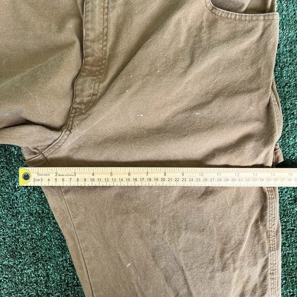 Mens Dickies Carpenter Wide-Leg Carpenter Brown Pants 42x30 20